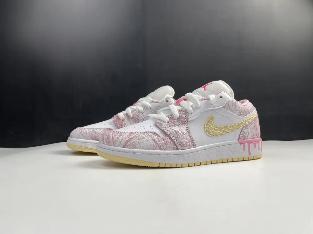 Jordan1 Low Paint Drip