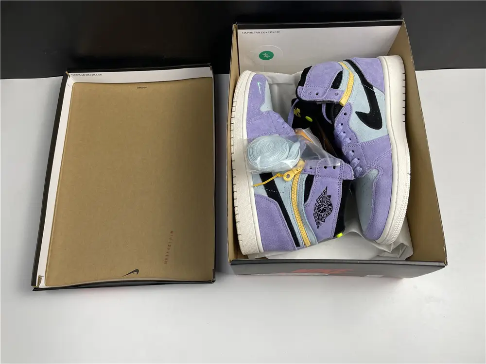Jordan1 Switch Purple Pulse 