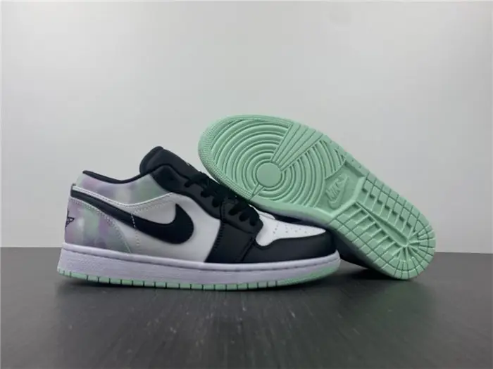 Jordan1 white black rainbow DM1199 