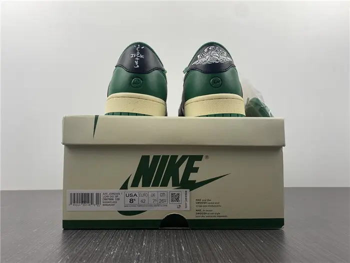 Jordan1 Travis Scott green 