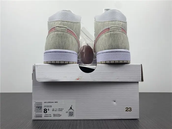 Jordan1 Mid SE Light Iron Ore 