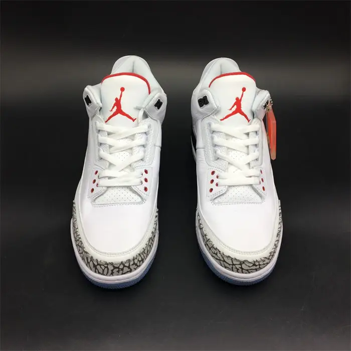 Jordan3 Free Throw Line White Cement 