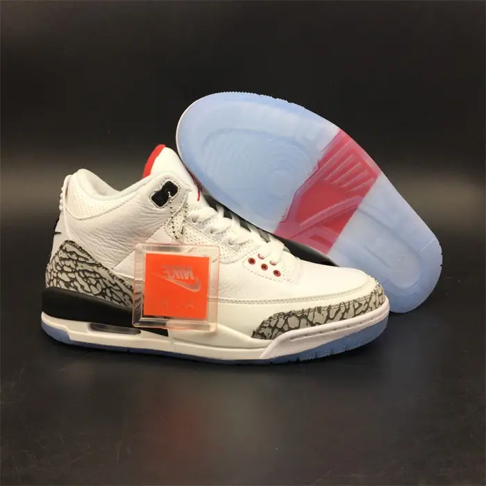 Jordan3 Free Throw Line White Cement