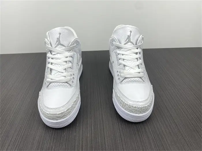 Jordan3 Pure White 