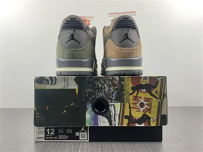 Jordan3 Patchwork Camo 