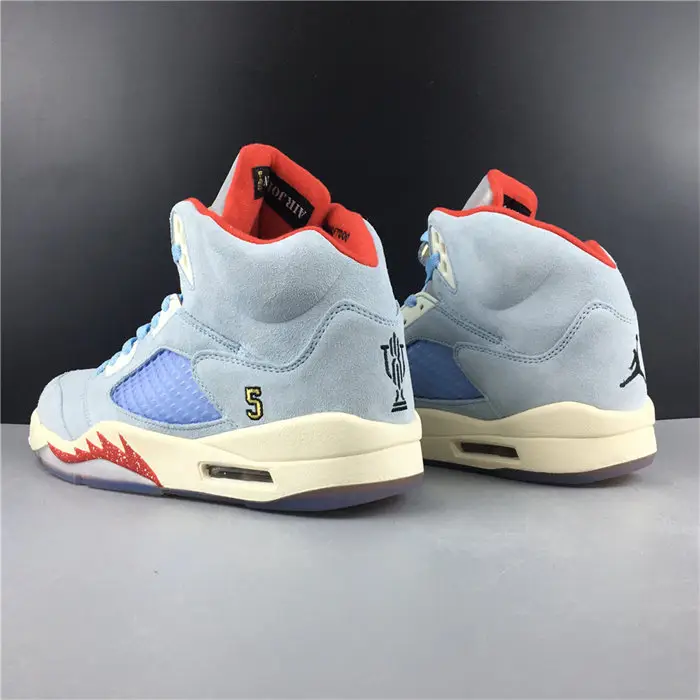 Jordan5 Trophy Room Ice Blue 