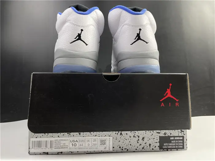 Jordan5 White Stealth 