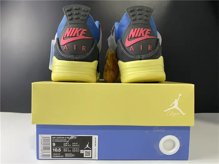 Jordan 4 Retro Union Off Noir 
