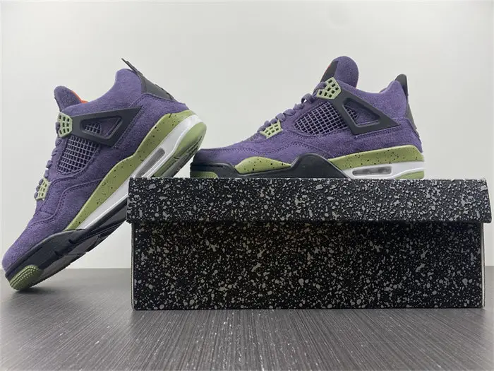 Jordan 4 WMNS Canyon Purple