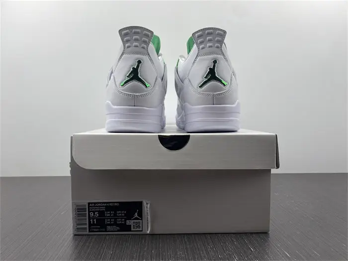 Jordan 4 Retro Metallic Green 