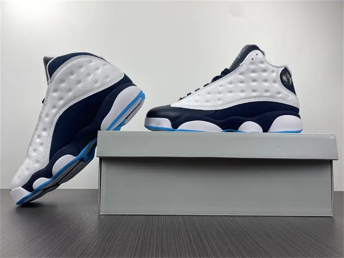 Jordan 13 Retro Obsidian Powder Blue White