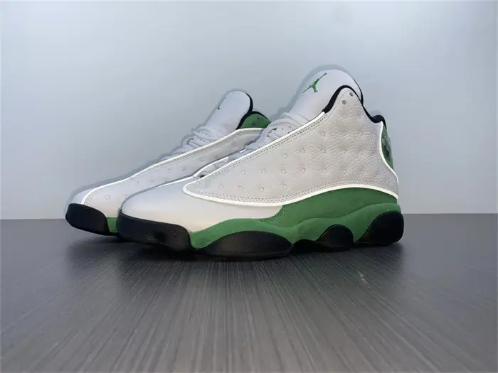 Jordan 13 Retro White Lucky Green