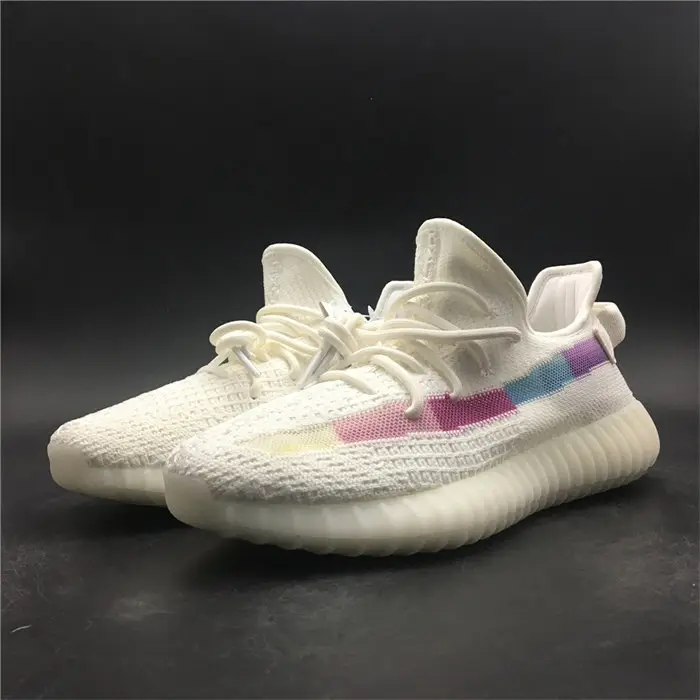 adidas Yeezy Boost 350 V2 White Rainbow 