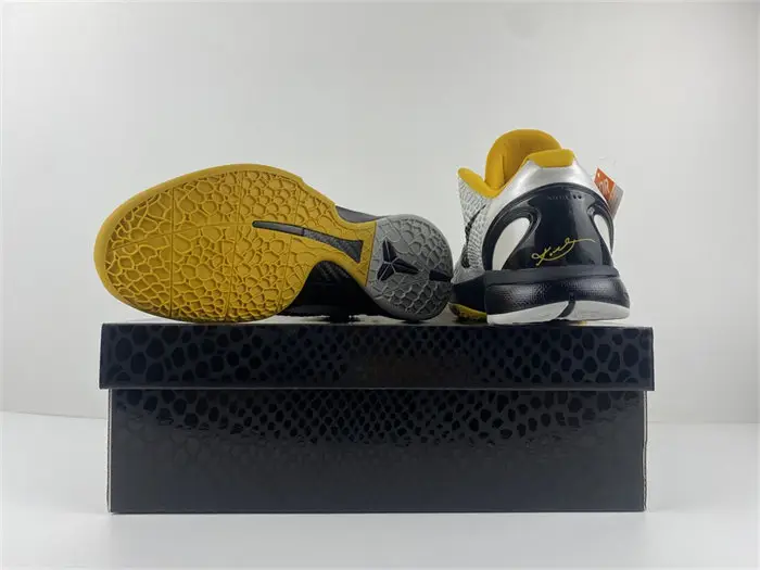 Nike Zoom Kobe 6 White Del Sol 