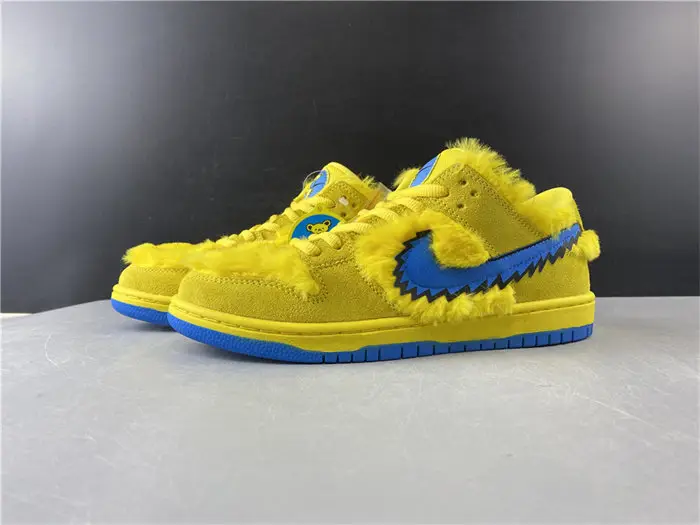 Nike SB Dunk Low Grateful Dead Bears Opti Yellow