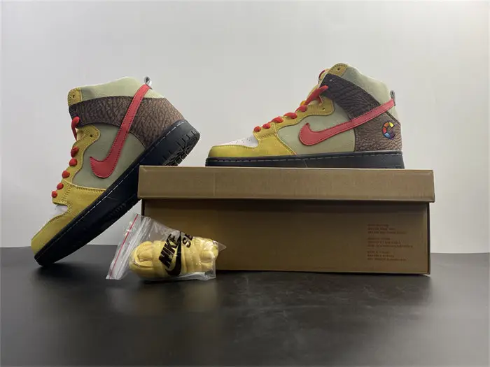 Nike SB Dunk High Color Skates Kebab and Destroy