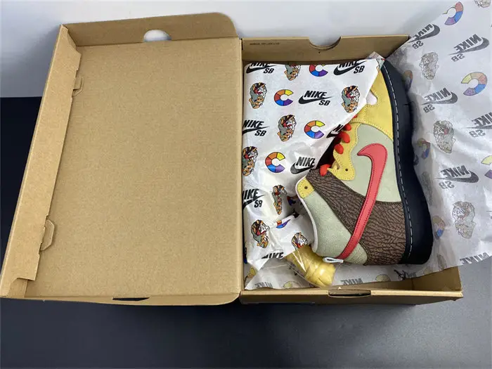 Nike SB Dunk High Color Skates Kebab and Destroy 