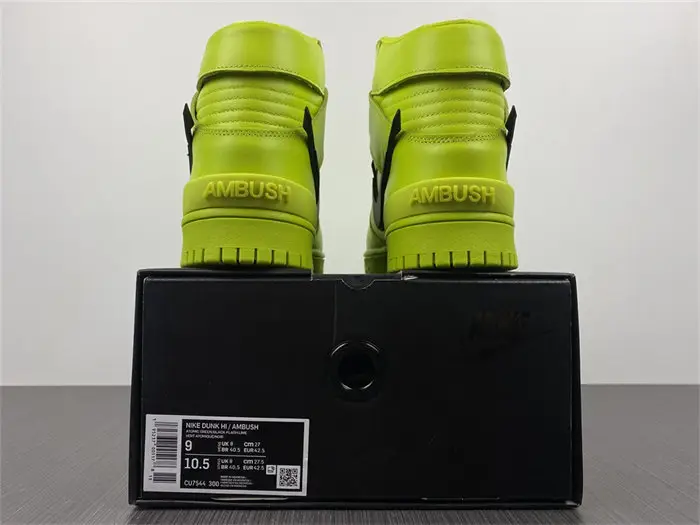 Nike Dunk High AMBUSH Flash Lime 