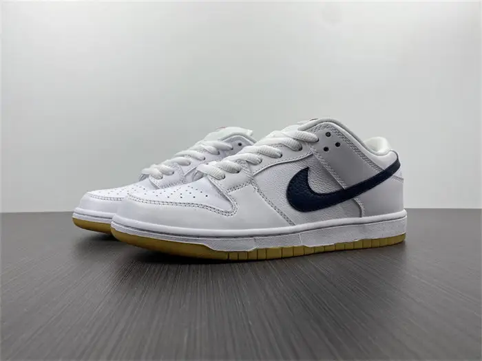 Nike SB Dunk Low Orange Label White Navy