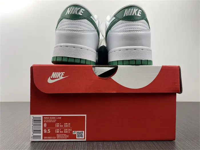 Nike Dunk Low White Green Noise 