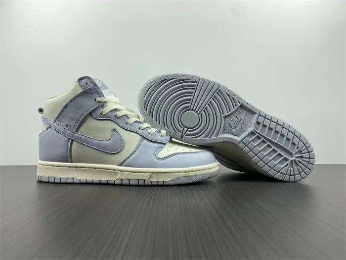 Nike Dunk High Sail Football Grey 