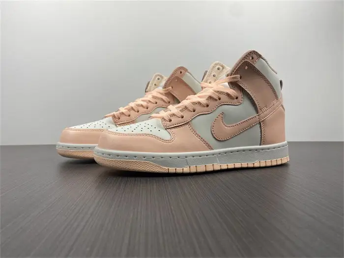Nike Dunk High Sail Crimson Tint