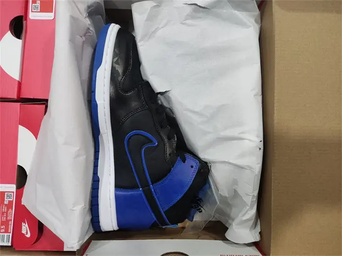 Nike Dunk High SE Camo Black Royal 