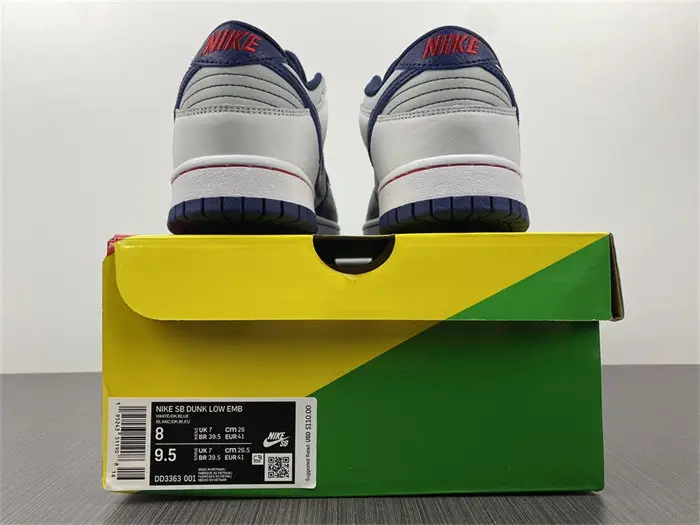 Nike Dunk Low EMB NBA 75th Anniversary Brooklyn Nets 