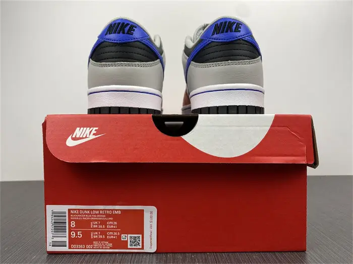 Nike Dunk Low EMB NBA 75th Anniversary Knicks 