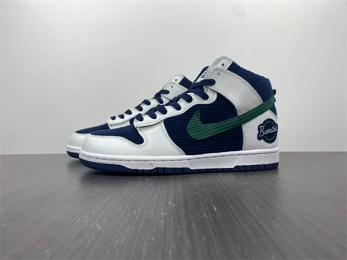 Nike Dunk High Sports Specialties White Navy