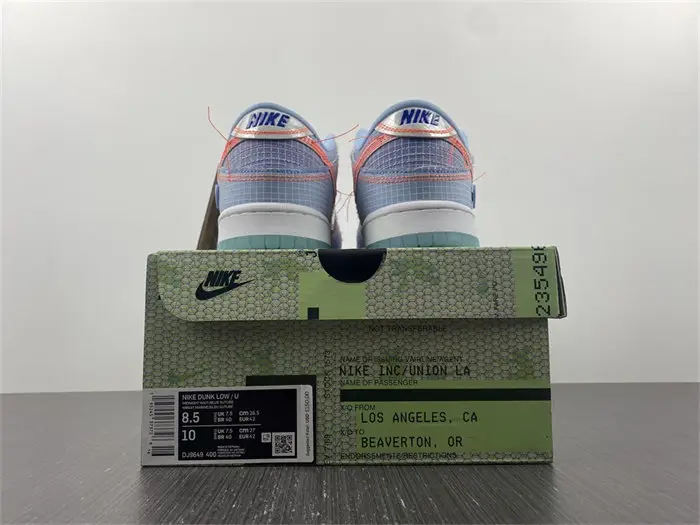 Nike Dunk Low Union Passport Pack Argon 