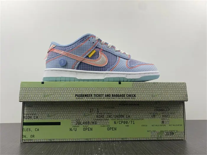 Nike Dunk Low Union Passport Pack Argon 