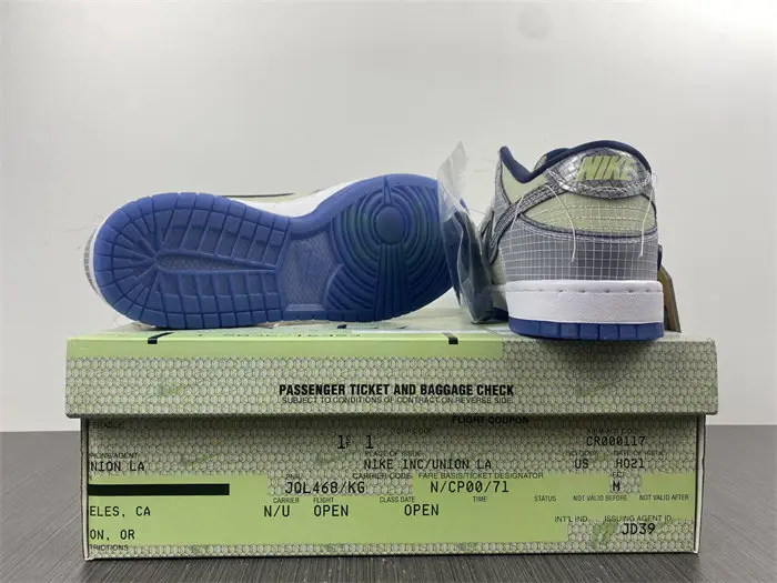 Nike Dunk Low Union Passport Pack Pistachio 