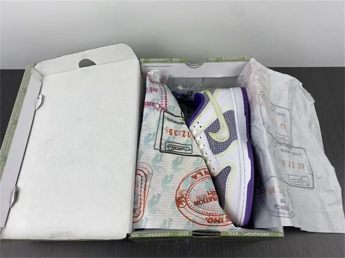 Nike Dunk Low Union Passport Pack Court Purple 