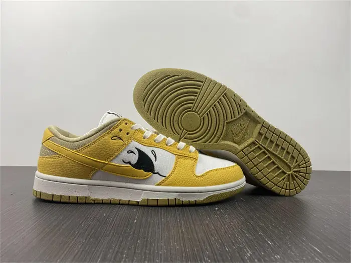 Nike Dunk Low Retro Sun Club Wheat Grass Orange 