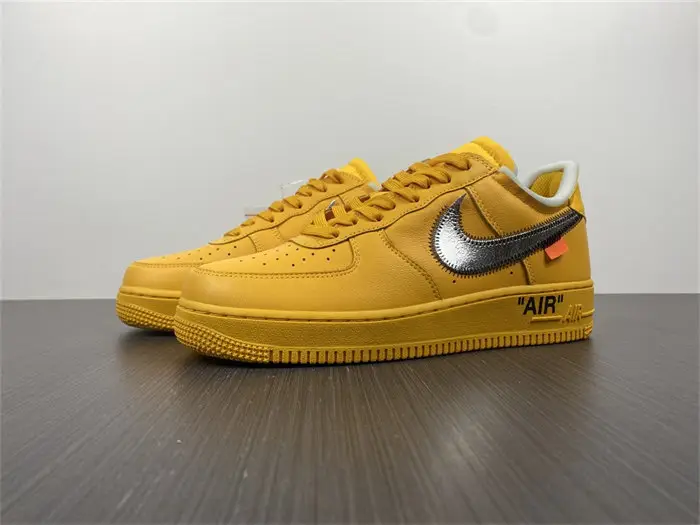 Nike Air Force 1 Low Off-White University Gold
