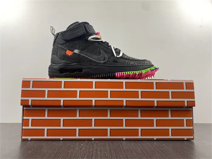 Nike Air Force 1 Mid Off-White Black 
