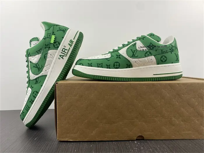 LV Nike Air Force 1 Low By Virgil Abloh White