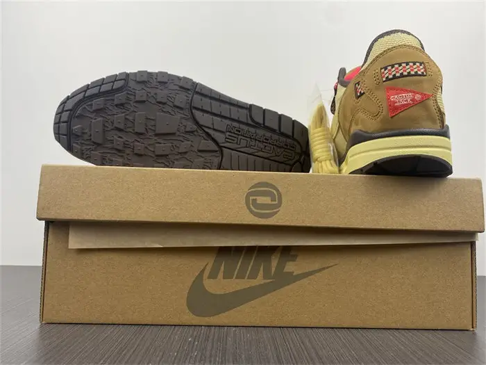 Nike Air Max 1 Travis Scott Cactus Jack Wheat Lemon 