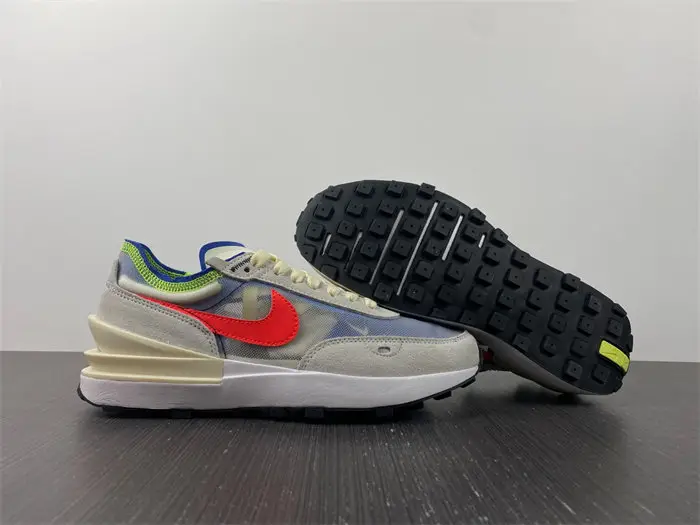 Nike Waffle One Coconut Milk Crimson 