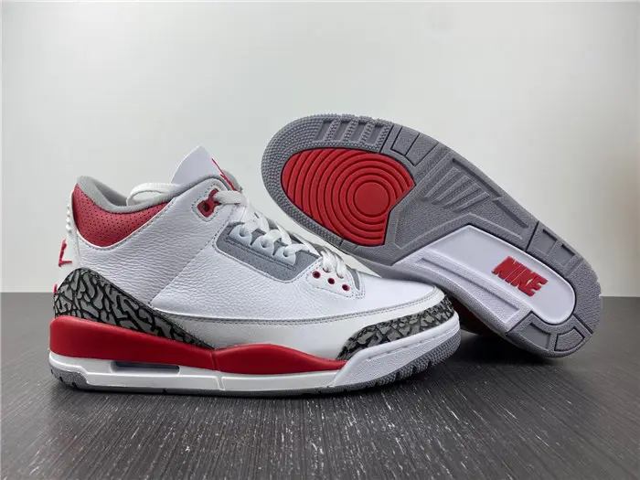 Jordan 3 Retro Fire Red 
