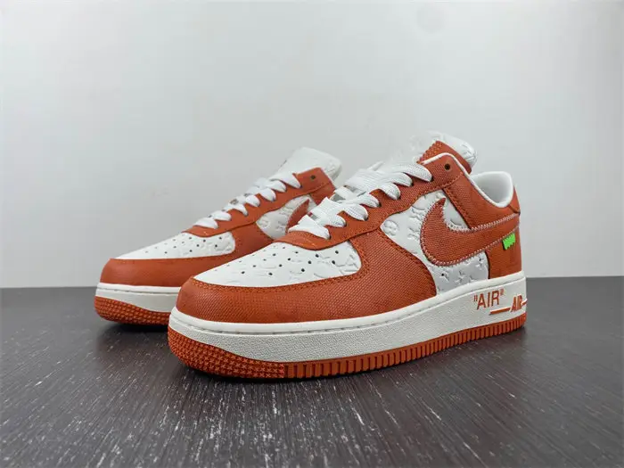 Luis Vitton Nike Air Force 1 Low By Virgil Abloh White 