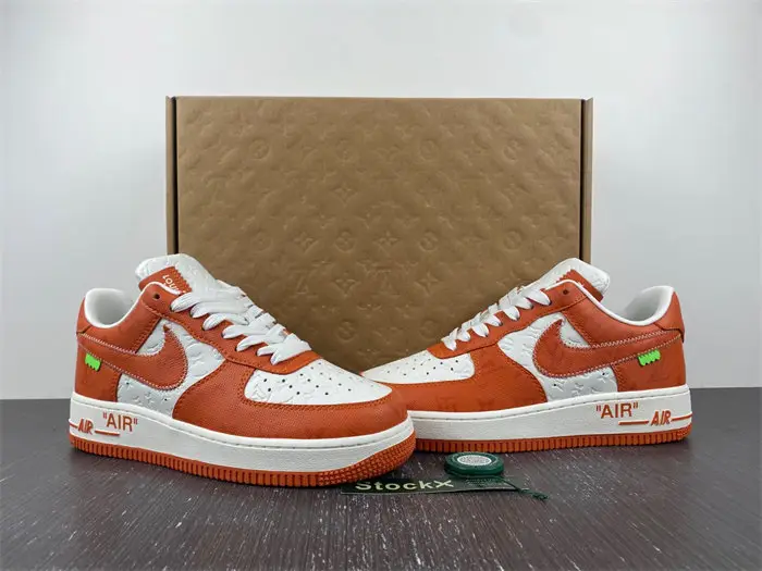 Luis Vitton Nike Air Force 1 Low By Virgil Abloh White