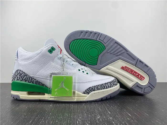 Jordan 3 Retro Lucky Green 