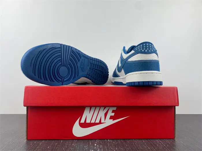 Nike Dunk Low Industrial Blue Sashiko DV0834 
