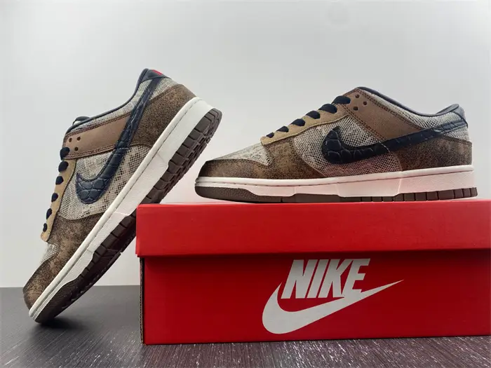 Nike Dunk Low Premium CO.JP Brown Snakeskin
