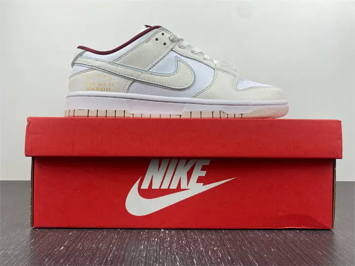 Nike Dunk Low SE Just Do It White Phantom 