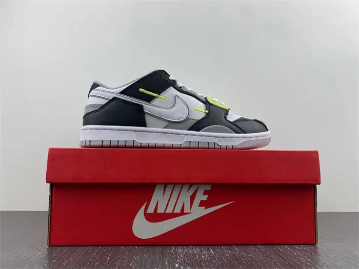 Nike Dunk Low Scrap Wolf Grey Light Lemon Twist 