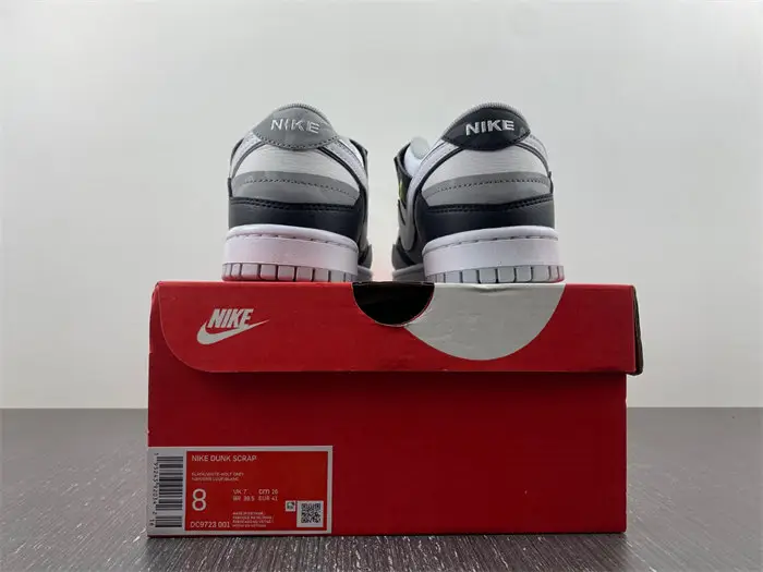 Nike Dunk Low Scrap Wolf Grey Light Lemon Twist 