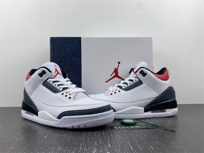 Jordan 3 Retro SE Fire Red Denim 